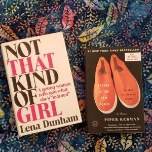 Cool book bundle Lena Dunham & Piper Kerman